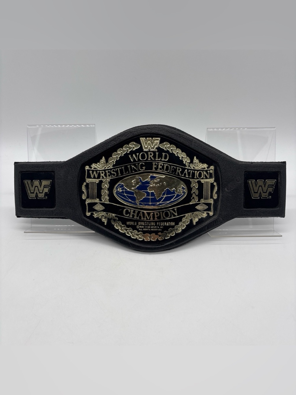 Vintage WWF World Wrestling Federation Champion Foam Belt Titan Sports 1988